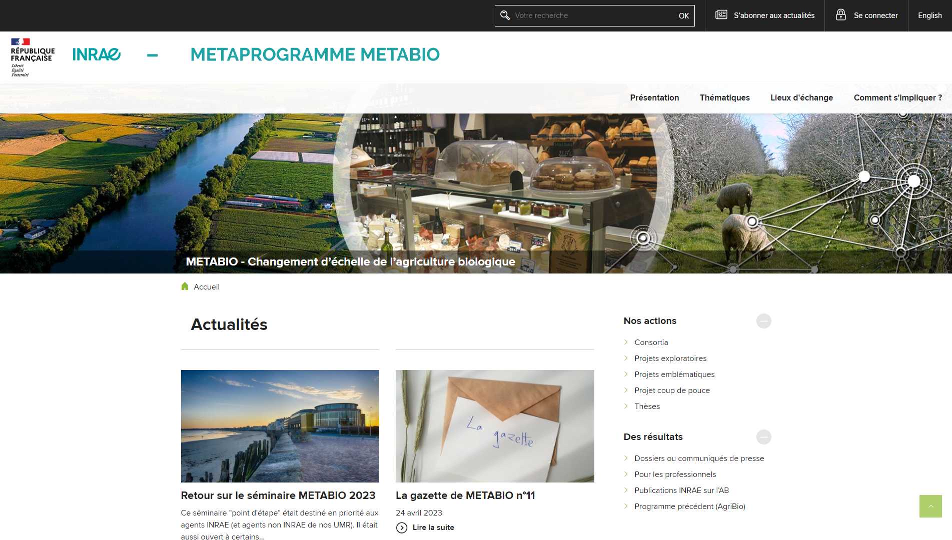 Métaprogramme Metabio